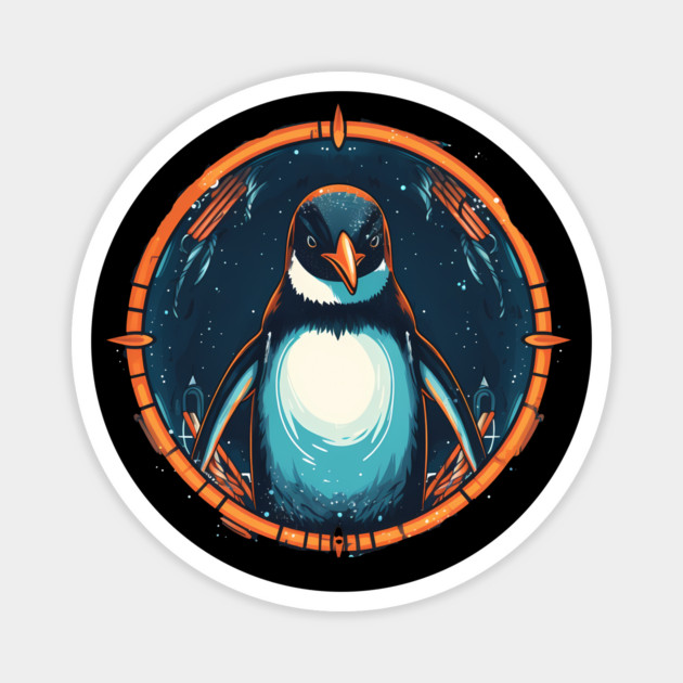 Penguin in Ornament , Love Penguins Magnet by logiamerch