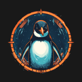Penguin in Ornament , Love Penguins T-Shirt