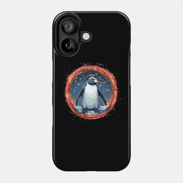 Penguin in Ornmament , Love Penguins Phone Case by logiamerch
