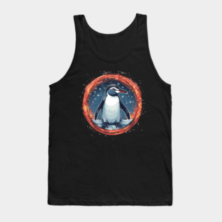 Penguin in Ornmament , Love Penguins Tank Top