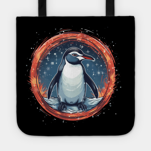 Penguin in Ornmament , Love Penguins Tote by logiamerch