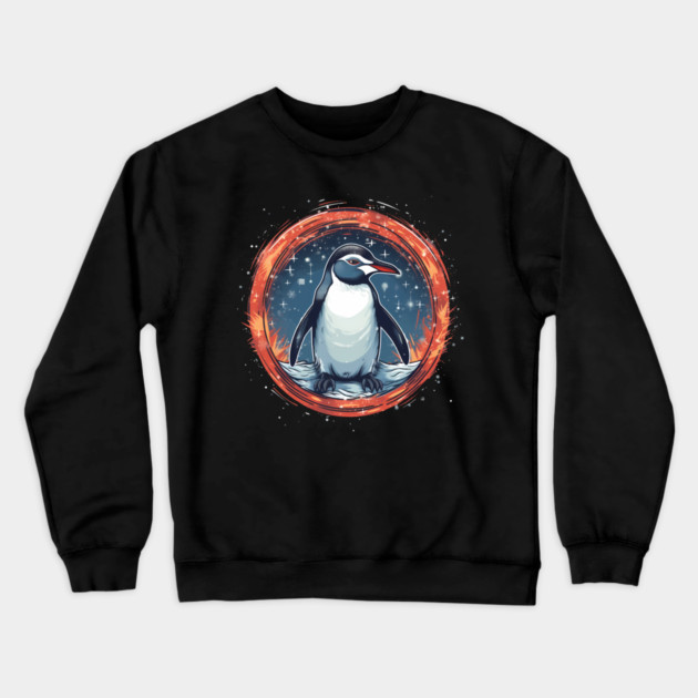 Penguin in Ornmament , Love Penguins Crewneck Sweatshirt by logiamerch
