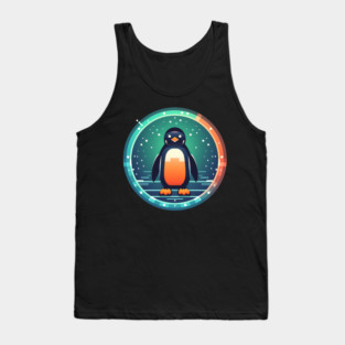 Penguin in Ornmament , Love Penguins Tank Top