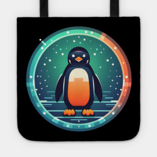 Penguin in Ornmament , Love Penguins Tote