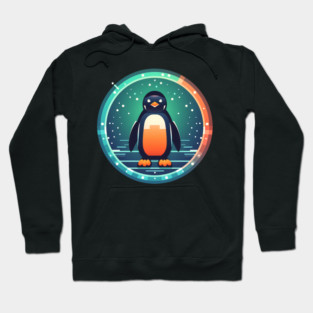 Penguin in Ornmament , Love Penguins Hoodie