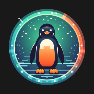 Penguin in Ornmament , Love Penguins T-Shirt
