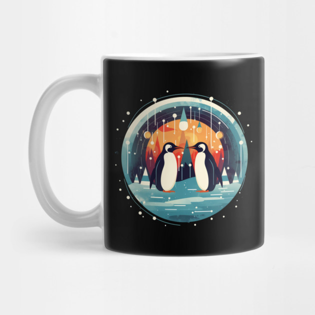 Penguin in Ornmament , Love Penguins by logiamerch