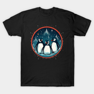 Penguin in Ornmament, Love Penguins T-Shirt