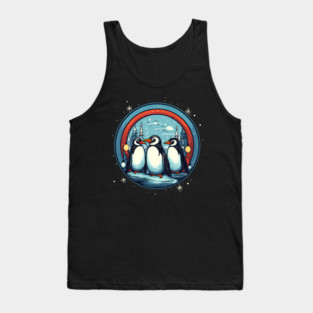 Penguin in Ornmament , Love Penguins Tank Top