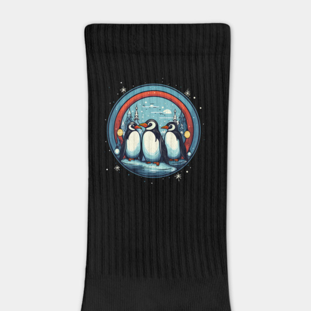 Penguin in Ornmament , Love Penguins by logiamerch