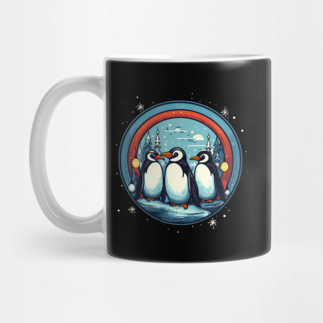 Penguin in Ornmament , Love Penguins by logiamerch