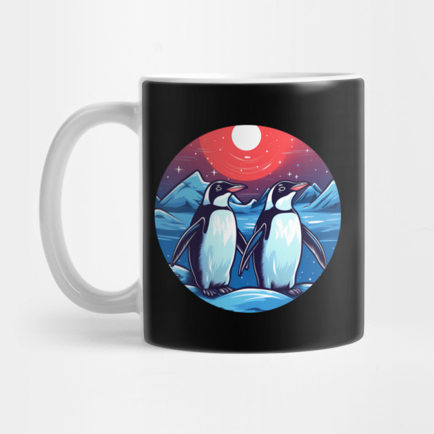 Penguin in Ornmament, Love Penguins by logiamerch