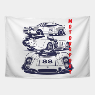 Motorsport Tapestry
