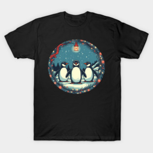 Penguin in Ornmament, Love Penguins T-Shirt