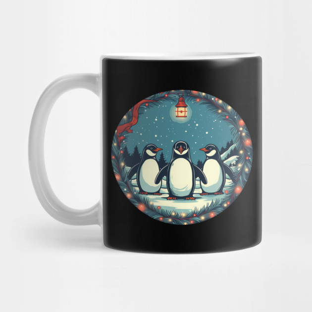 Penguin in Ornmament, Love Penguins by logiamerch