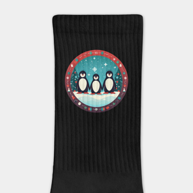 Penguin in Ornmament, Love Penguins by logiamerch