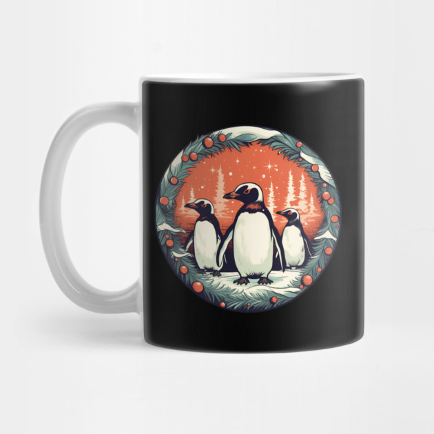 Penguin in Ornmament, Love Penguins by logiamerch