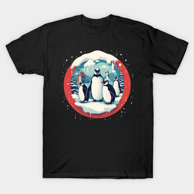 Penguin in Ornmament, Love Penguins T-Shirt by logiamerch