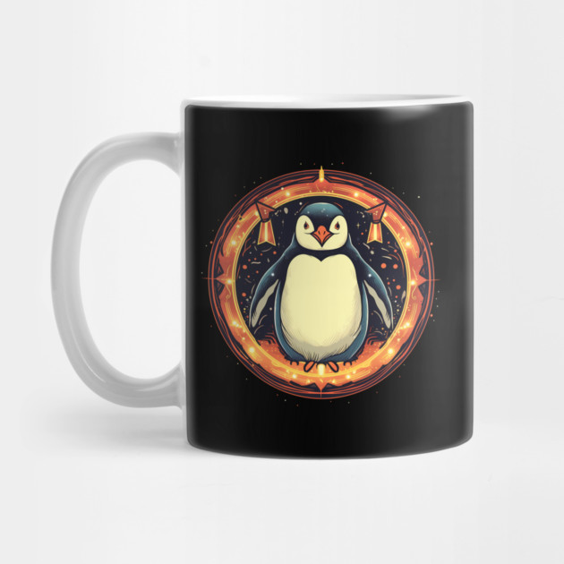 Penguin in Ornmament, Love Penguins by logiamerch