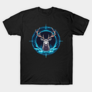 Deer in Ornament, Love Deers T-Shirt