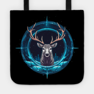 Deer in Ornament, Love Deers Tote