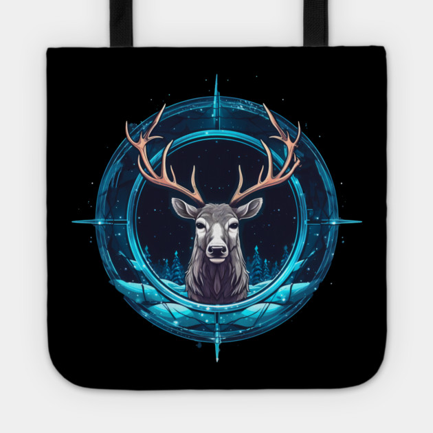 Deer in Ornament, Love Deers Tote by logiamerch