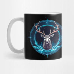 Deer in Ornament, Love Deers Mug