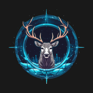 Deer in Ornament, Love Deers T-Shirt