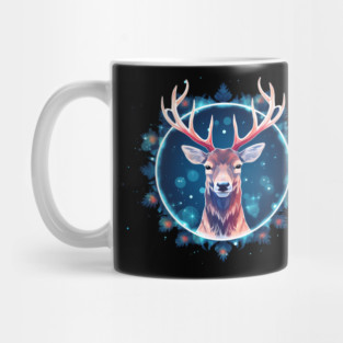 Deer in Ornament, Love Deers Mug