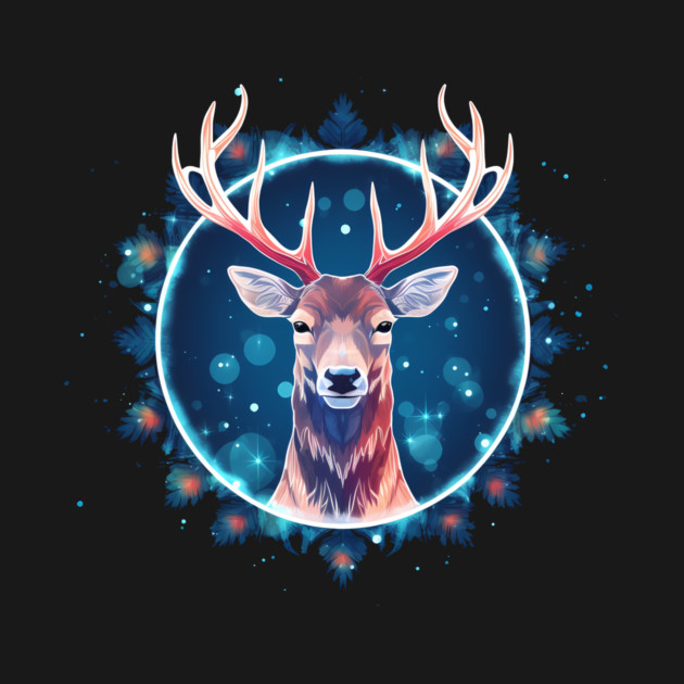 Deer in Ornament, Love Deers by logiamerch