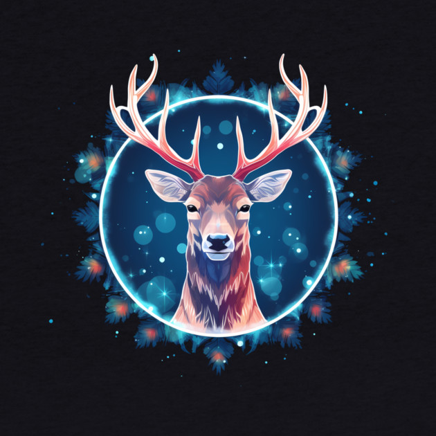 Deer in Ornament, Love Deers by logiamerch