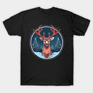Deer in Ornament, Love Deers T-Shirt