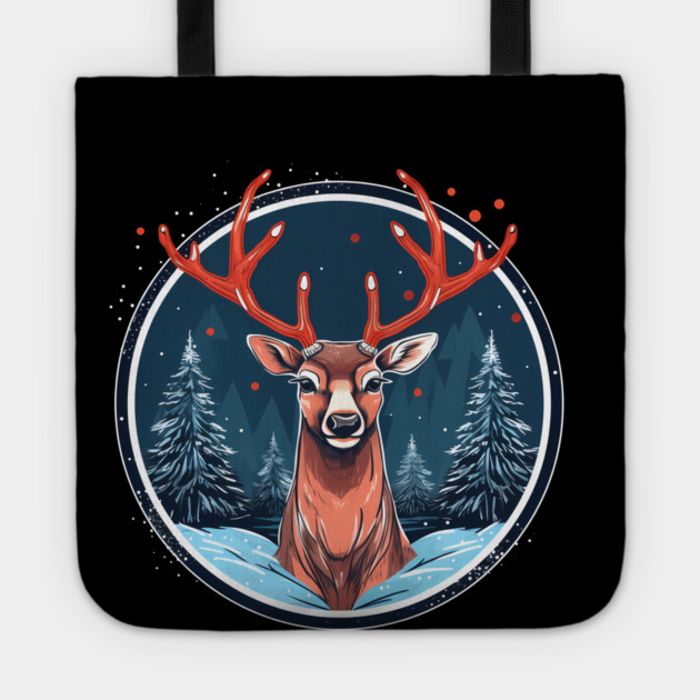 Deer in Ornament, Love Deers Tote by logiamerch