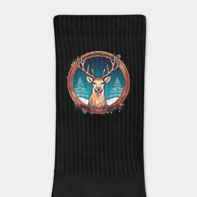 Deer in Ornament, Love Deers by logiamerch