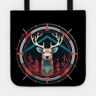 Deer in Ornament, Love Deers Tote