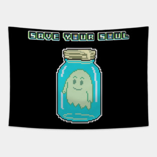 Save Your Soul Tapestry