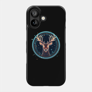 Deer in Ornament, Love Deers Phone Case