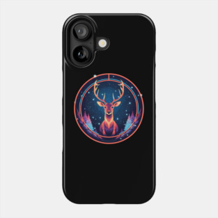 Deer in Ornament, Love Deers Phone Case