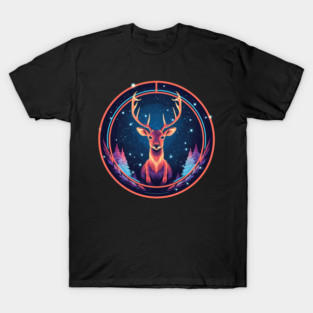 Deer in Ornament, Love Deers T-Shirt