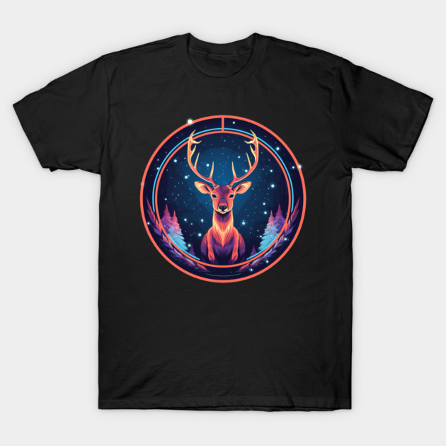 Deer in Ornament, Love Deers T-Shirt by logiamerch