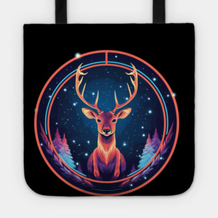 Deer in Ornament, Love Deers Tote