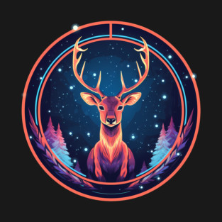 Deer in Ornament, Love Deers T-Shirt