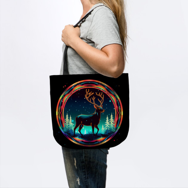 Deer in Xmas Glowing Ornament, Love Deers by logiamerch