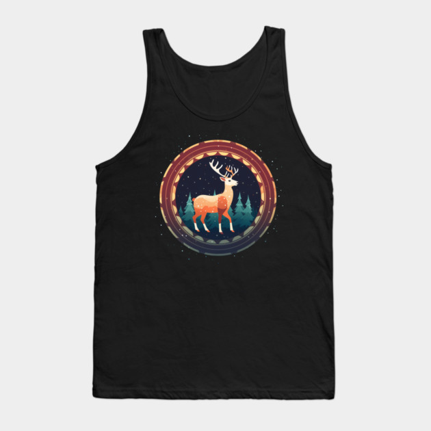Deer in Ornament, Love Deers Tank Top by logiamerch
