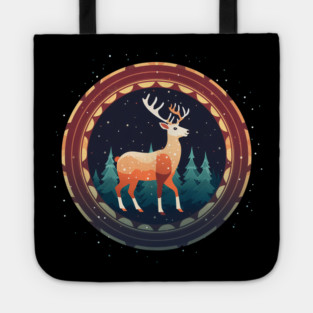 Deer in Ornament, Love Deers Tote