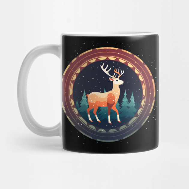 Deer in Ornament, Love Deers by logiamerch