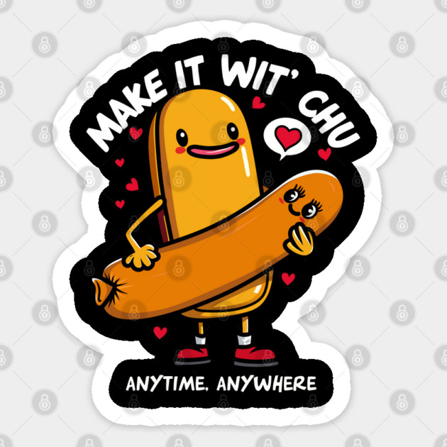 MAKE IT WIT CHU Sticker by artslaves