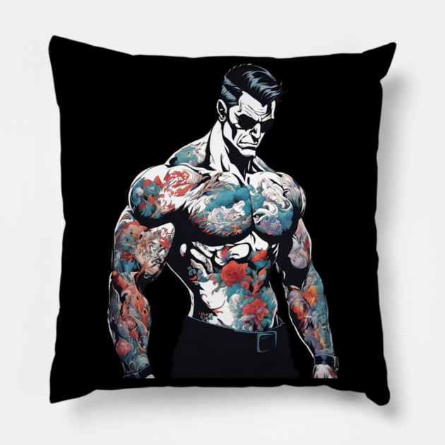 Bad Guy Pillow by animegirlnft