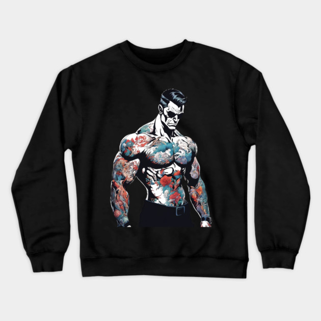 Bad Guy Crewneck Sweatshirt by animegirlnft