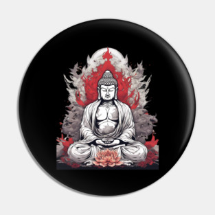 Buddha Statue Pin